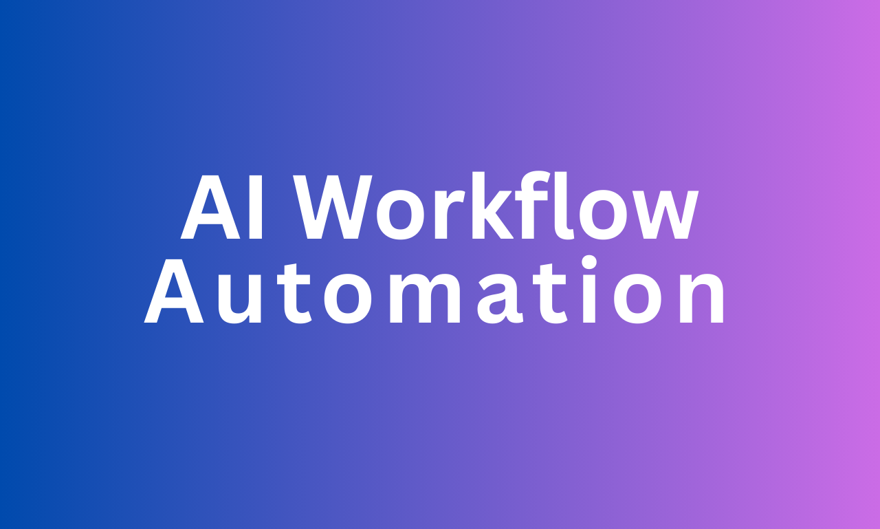AI Workflow Automation